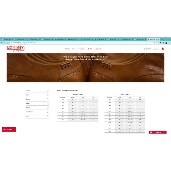 Pikolinos Driving Moc Loafers MaryJane Leather Women's ‎ 37 - Picture 9 of 9